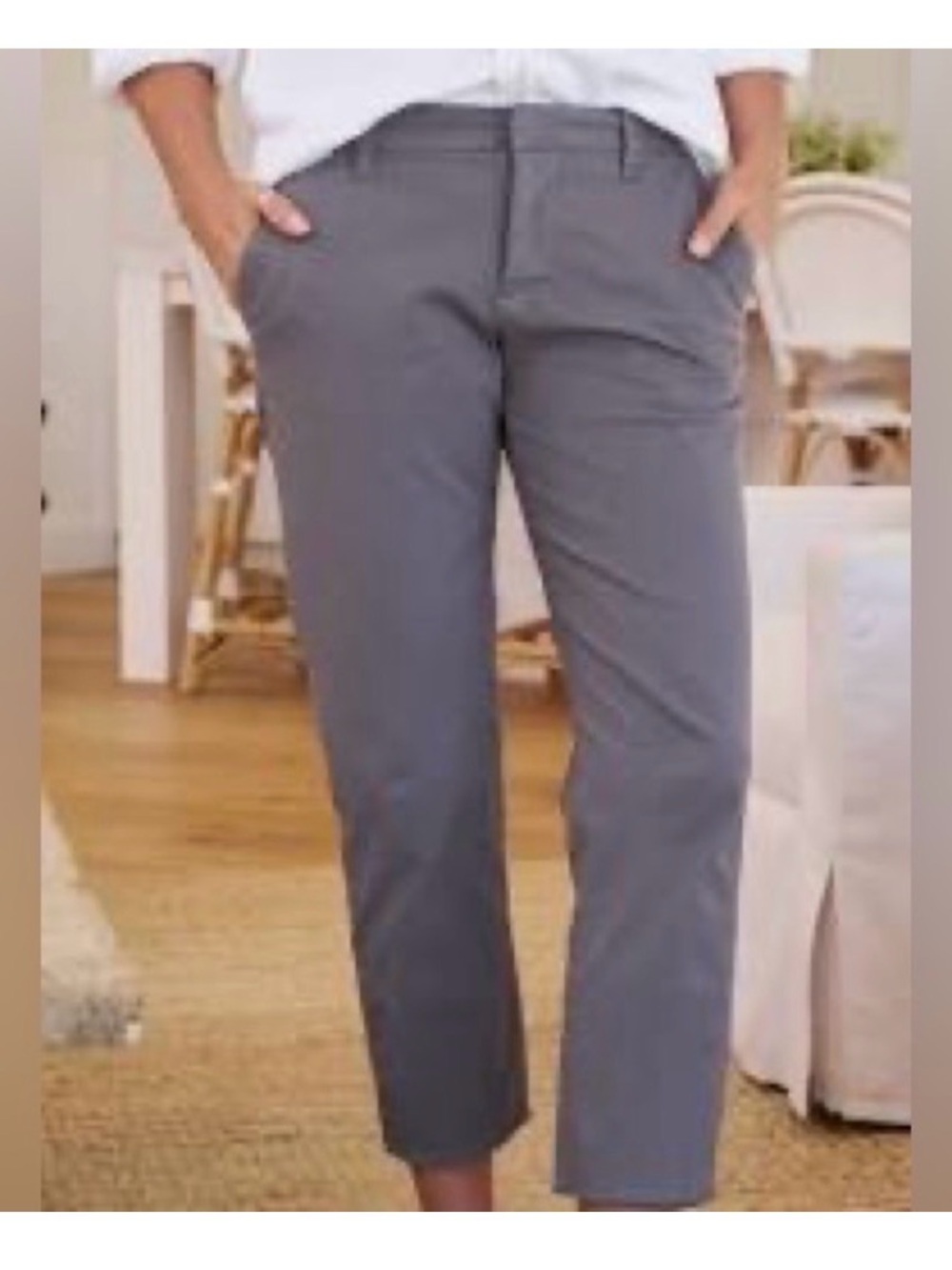 Frank & Eileen Wicklow Pant - Dusty blue - Size 8
